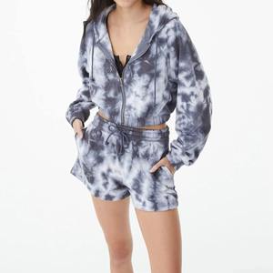 Nueva sudadera corta informal de color sólido con estampado personalizado para invierno, último diseño, mejor calidad, sudadera corta personalizada para mujer - Product Image 6