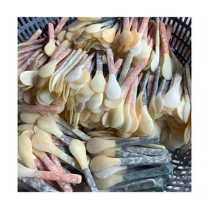 Cucharas de Lujo de Madreperla con Mango Corto, Juego de Cucharas Duraderas de Concha, No Tóxicas y Ecológicas para Servir Postres, Regalo Empresarial - Product Image 6