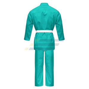 Uniforme de Karate Personalizado 2026 para Entrenamiento de Artes Marciales, Gi 100% Algodón, Secado Rápido, Transpirable, Unisex, para Adultos, Uso en Casa o Gimnasio, Todas las Tallas - Product Image 3