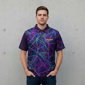 Nuevas Camisetas Polo para Hombre 2026, 100% Algodón, Impresión por Sublimación Completa, Cuello Acanalado, Corte Regular, Manga Corta - Product Image 4