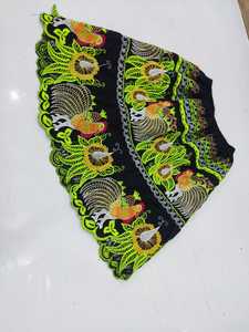 Jupe Pohnpei pour femme, motif floral brodé, taille élastique, jupe midi, style décontracté des îles micronésiennes, très vendue - Product Image 6