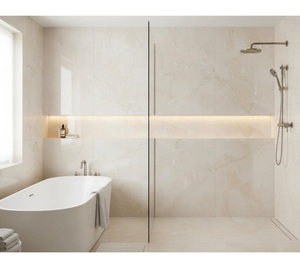 Carreaux de porcelaine polis découpés au laser 1600x3200, épaisseur 12mm, design ferme, pour mur, sol, cuisine, centre commercial, hall, comptoir - Product Image 4