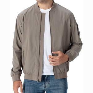 Blouson bomber coupe-vent personnalisé pour homme, veste d'extérieur chaude, meilleure qualité, vente chaude, coupe ajustée, polyester/nylon - Product Image 3