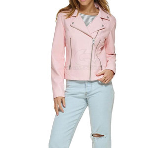 Chaqueta de Cuero para Mujer, Personalizable, de Primera Calidad, para Invierno, con Forro de Algodón, Transpirable, Diseñada para un Estilo Elegante - Product Image 5