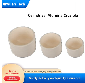 Crisol de cerámica de alúmina 99 de alta pureza Al2O3 1080ml de gran capacidad para la industria química metalúrgica - Product Image 4