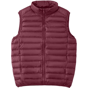 New Men Puffer Vest Stylish Sleeveless Jacket Warm Winter Coat Casual Streetwear <b>Padded</b> Men Puffer Vests - Product Image 1