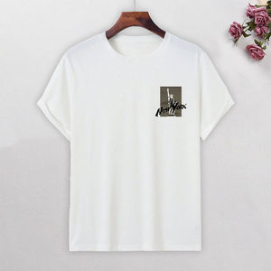 เสื้อยืดผู้ชายฤดูร้อนใหม่พิมพ์ลายดิจิตอลคอกลมแขนสั้นเสื้อยืดฮิปฮอปชุดลำลอง - Product Image 2