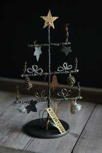 Modern Metal Star Centerpiece with Stone Base for Christmas <b>Table</b> Decor - Product Image 2