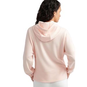 Womens Light <b>Pink</b> Hoodie Soft Cotton Fleece Pullover <b>Sweatshirt</b> Casual Loose Fit Long Sleeve Hoodie for Autumn Winter - Product Image 5
