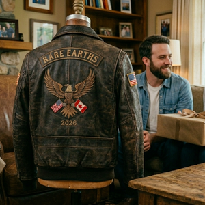 Veste en cuir tendance pour homme, cuir véritable de haute qualité, respirante, durable et idéale pour un usage décontracté - Product Image 2