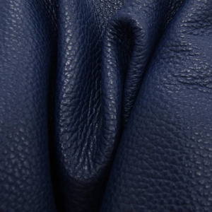 Craft Luxury Purses Wallets And Bags With Our Soft Dark Blue Pebble Grain Cowhide <b>Leather</b> Perfect For All Premium Design Project - Product Image 3