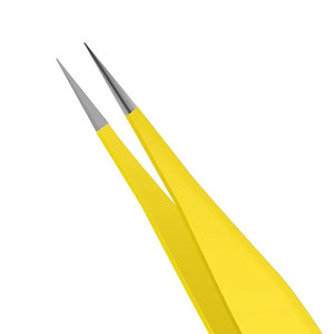 Pinzas de Cejas de Acero al Carbono Resistentes y Duraderas con Diseño Ergonómico, Punta Inclinada de Precisión para Uso Facial - Product Image 4