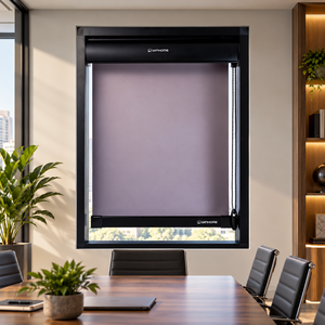 ม่านม้วนแบบมีเพลเม็ต รุ่น WINHOME RB สำหรับหน้าต่าง โครงการพัฒนาที่อยู่อาศัย สำนักงาน พื้นที่ทำงาน รับผลิตตามแบบ OEM ODM - Product Image 1