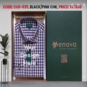 เสื้อเชิ้ตแขนยาวผู้ชายทรงลำลอง/ทางการ ผ้าฝ้าย 100% รับสกรีนโลโก้ ไซส์ใหญ่ถึง 6XL ระบายอากาศได้ดี ราคาถูก สำหรับฤดูใบไม้ผลิและฤดูใบไม้ร่วง จากโรงงานโดยตรง - Product Image 4