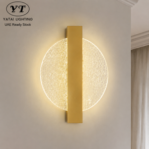Modern Small Gold Acrylic Led <b>Wall</b> <b>Sconce</b> For Bedroom Bedside Living Room Corridor Home Indoor Decorative <b>Lighting</b> - Product Image 1
