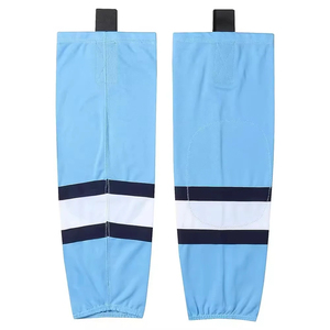 Durable Athletic Knitwear with Soft Fabric Flexible Fit Reinforced Construction Custom Professional Ice Hockey Socks - Product Image 1