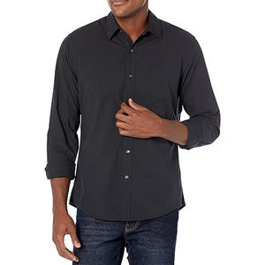 Camisa Formal de Negocios para Hombre, Manga Larga, 100% Algodón Twill, Transpirable, Proveedor OEM al por Mayor - Product Image 4