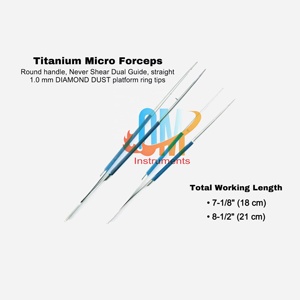 เครื่องมือผ่าตัดไมโคร Puskas คีมหนีบไทเทเนียมเครื่องมือสำหรับการดูแลสุขภาพ - Product Image 3