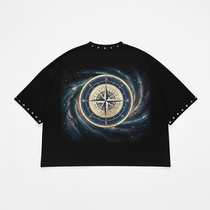 Custom graphic t-shirt with acid wash and <b>distressed</b> with rhinestones cotton oversized boxy cut vintage men's style cropped <b>top</b> - Product Image 2