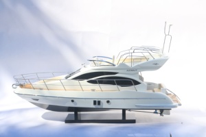 Modelo de Barco de Madera Premium Azimut 40 |   Yate de Lujo con Flybridge al Mejor Precio |   Mejor Barco de Madera Artesanal |   Decoración de Barcos Italianos - Product Image 5