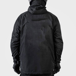 Hoodie de protection intégrale pour moto avec protections en fibre d'aramide pour les épaules, les coudes et le dos - Product Image 2