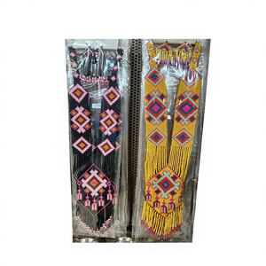 Collares de cuentas de hueso a la moda, joyería de disfraz de NK-2201280, fabricados por trabajadores indios - Product Image 1