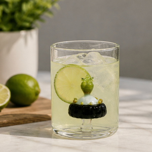 Verres à boire transparents en borosilicate faits à la main de 280 ml, sans plomb, pour whisky, eau, jus, réutilisables, en gros - Product Image 5