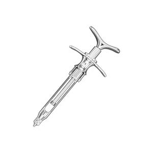 Curetas óseas quirúrgicas dentales manuales de acero inoxidable con mango tipo muleta y jeringa para ungüento, marca personalizada, aprobadas por CE, de Grip Surgical - Product Image 5