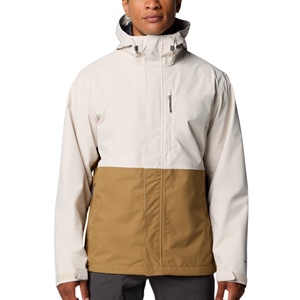 <b>Men's</b> Hooded Color Blocking Waterproof <b>Jacket</b> Regular Fit Polyester Autumn Casual Outdoor Wear with Zipper Closure - Product Image 2