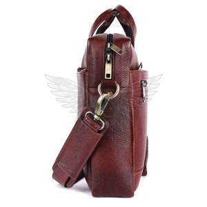Wholesale Genuine <b>Leather</b> <b>Laptop</b> <b>Bag</b> Stylish Casual Design Shoulder Carry Custom Logo High Quality Durable Travel Custom Colors - Product Image 2