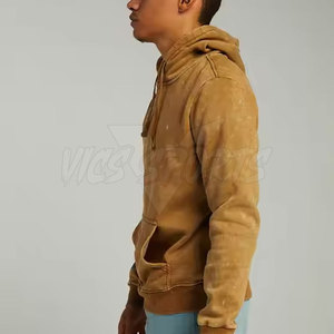 Mode décontractée d'hiver haut de gamme avec un confort en polaire doux pour un style quotidien, sweats à capuche pour hommes, coupe décontractée - Product Image 4