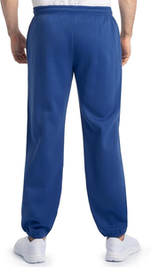 Pantalon de survêtement en coton multicolore pour homme, taille élastique avec cordon de serrage, poches latérales, décontracté, pour le printemps, bleu clair, beige, vert menthe - Product Image 2