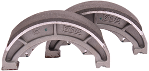 Pastillas de Freno Traseras Vasus PULSER 135 para Motocicleta, Nuevas con Revestimiento Negro, Sistema de Freno de Tambor, Metal, Garantía de 3000 km - Product Image 2