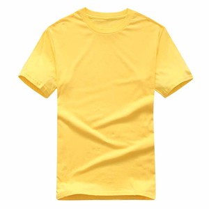 T-shirt en gros pas cher, T-shirt homme, T-shirts unisexe en coton 100% uni - Product Image 1