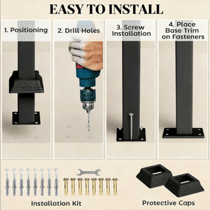Assistive Devices Durable <b>Metal</b> <b>Handrails</b> - Product Image 5