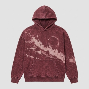 Sweat-shirt oversize pour homme, effet délavé, en tissu doux de qualité supérieure, épaules décontractées, intérieur confortable et délavage vintage distinctif. - Product Image 4