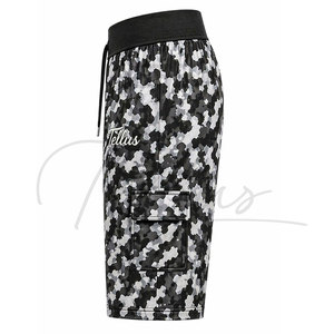 Pantalones Cortos Casuales de Lona con Logotipo Personalizado, Cintura Elástica Media, Transpirables, de Secado Rápido, con Estampado Digital, para Playa, Musulmanes - Product Image 5