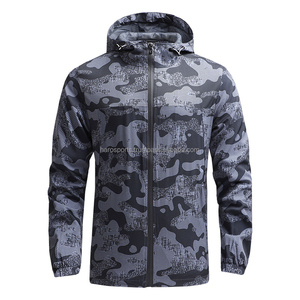 Chaqueta de carcasa resistente al viento suave con bolsillos laterales y cremallera, chaqueta impermeable con logotipo personalizado para exteriores, alta calidad, estampado para motocicleta y carreras - Product Image 4