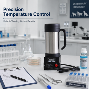 Dispositivo Electrónico Industrial NOVEL para Descongelación de Semen, 500 ml |   Unidad de Descongelación Digital con IA para Uso en Granjas de Cría de Ganado, Alta Tasa de Gestación - Product Image 2