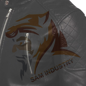 Wholesale <b>Cheap</b> Price Leather <b>Winter</b> <b>Jacket</b> Waterproof Breathable Quick Dry Outdoor Wear Leather <b>Jacket</b> - Product Image 5