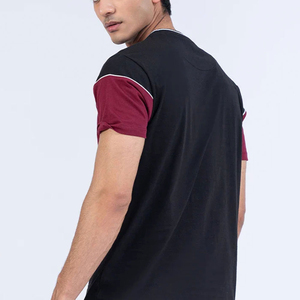 T-shirt pour homme de conception professionnelle fabriqué au Pakistan, 100% coton, respirant, confortable, coupe régulière, prix bas, vente chaude - Product Image 2
