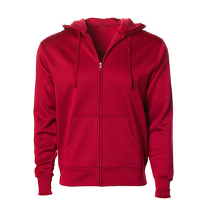 Sweat à capuche pour homme personnalisé, hiver, tissé, vintage, délavé, gris-brun, entièrement zippé, avec double fermeture éclair et motif lettres - Product Image 6