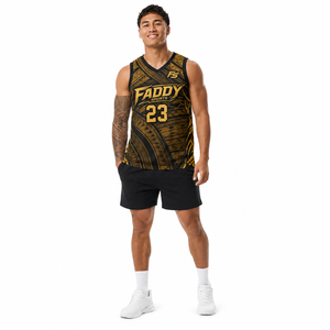 Maillot de basket-ball personnalisé par sublimation, respirant, or et noir, uniformes d'équipe pour hommes, jeunes et adultes, vêtements de sport à séchage rapide - Product Image 3