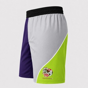 Wholesale Plain MMA Shorts Stretchy Polyester Spandex High Quality Fight Training Wear Comfortable printed MMA Shorts - Product Image 3