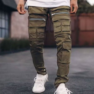 Pantalones Cargo Transpirables para Hombre, para Senderismo, Entrenamiento y Viajes, Estilo Informal, Corte Relajado, Moda Urbana - Product Image 5