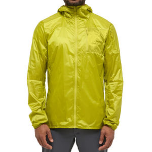 CLASSICAL TRENDS Lime <b>Green</b> <b>Men's</b> Hooded Windbreaker <b>Jacket</b> Winter Wear Nylon Coated Zipper Closure Eco Friendly <b>Waterproof</b> - Product Image 1