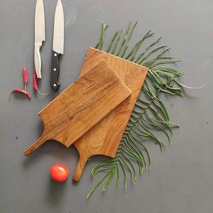 Tabla de cortar de madera con mango, forma rectangular, diseño a rayas, para uso en la cocina, utensilios de cocina, regalo, decoración del hogar, artículos de cocina - Product Image 5