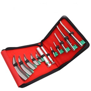 Kit de Intubación EMT con Laringoscopio de Fibra Óptica Mac & Miller + 2 Empuñaduras, 12 Piezas, Instrumentos de Mahfooz Instruments - Product Image 1
