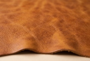 Vegetable Tanned Split Genuine <b>Leather</b> Oil Wax Finish Cow Skin <b>Leather</b> <b>Sheet</b> 2 mm Custom Color for Shoes Bags - Product Image 2