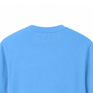 Camiseta Infantil de Color Sólido, Corte Holgado, Estampada, 100% Algodón, Ropa de Verano, Manga Corta, Ecológica, de Secado Rápido y Transpirable - Product Image 4